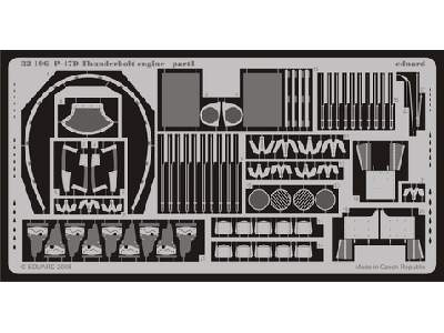 P-47D T engine 1/32 - Trumpeter - image 1