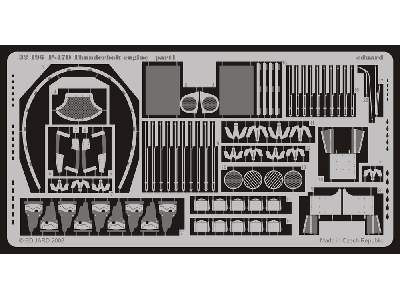 P-47D T engine 1/32 - Trumpeter - image 2