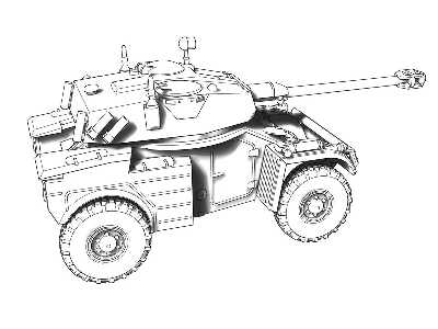 AML-90 Light Armoured Car (4x4) - image 10