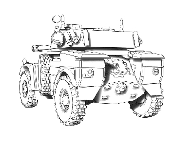 AML-90 Light Armoured Car (4x4) - image 11