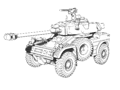 Eland-90 Light Armoured Car (4x4) - image 12