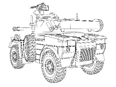 Eland-90 Light Armoured Car (4x4) - image 13