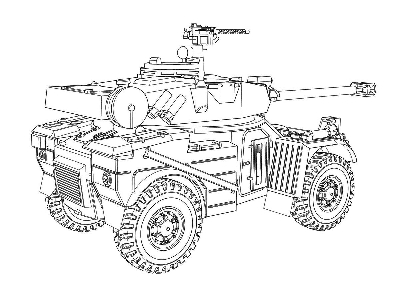 Eland-90 Light Armoured Car (4x4) - image 14