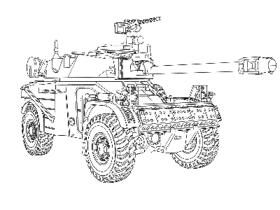 Eland-90 Light Armoured Car (4x4) - image 15