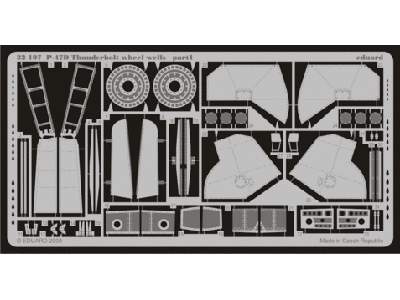 P-47D wheel wells 1/32 - Trumpeter - image 1