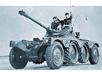 EBR 90 F1 mod.1951 w/FL-11 turret wheeled tank - image 8