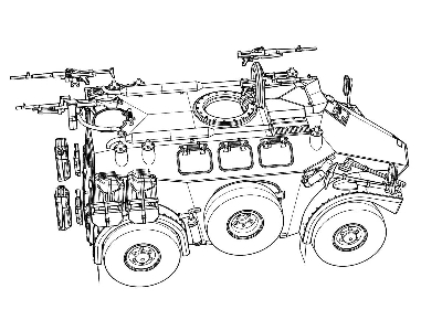 M3 wheeled Armoured Personnel Carrier (4x4) - image 11