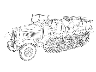SdKfz.6/1 Zugkraftwagen 5t Artillerie - image 7