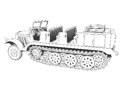 SdKfz.6/1 Zugkraftwagen 5t Artillerie - image 8