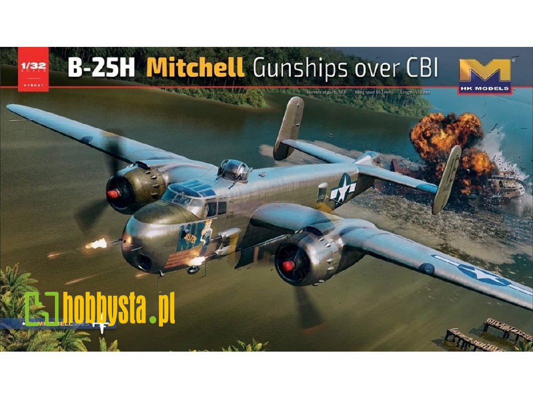 B-25H Mitchell Gunship Over CBI - image 1