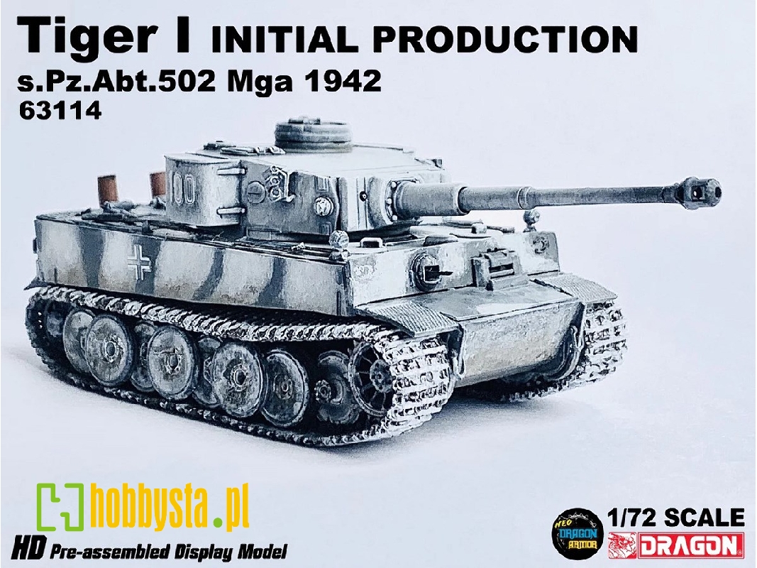 Tiger I Initial Production s.Pz.Abt.502 Mga 1942 - image 1