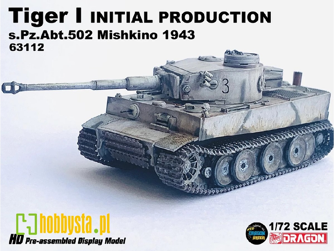 Tiger I Initial Production s.Pz.Abt.502 Mishkino 1943 - image 1