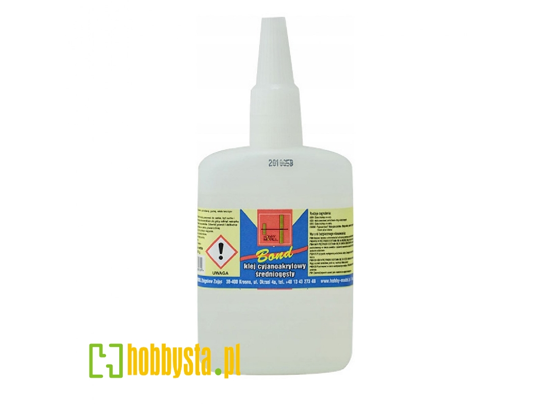 Cyanoacrylate glue BOND - medium thick - 100g - image 1