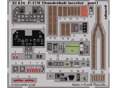 P-47M interior S. A. 1/32 - Hasegawa - image 1