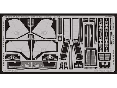 P-47M undercarriage 1/32 - Hasegawa - image 1