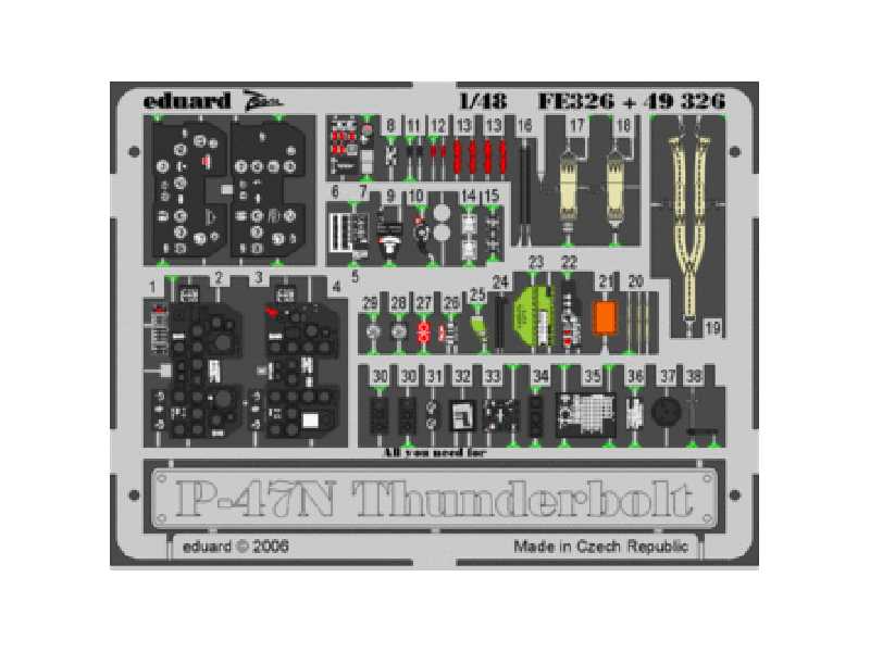 P-47N 1/48 - Academy Minicraft - - image 1