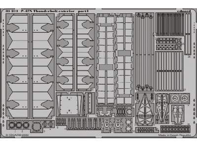 P-47N exterior 1/32 - Trumpeter - image 2