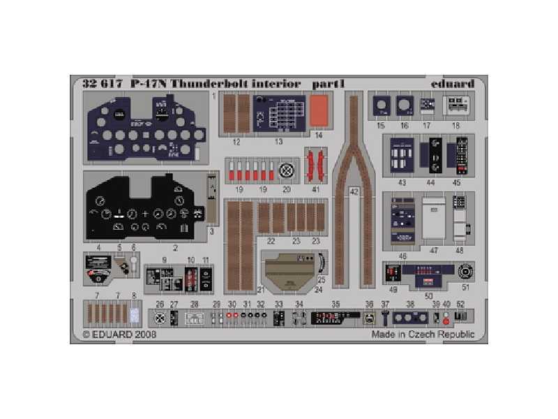 P-47N interior S. A. 1/32 - Trumpeter - image 1