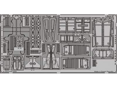 P-47N undercarriage 1/32 - Trumpeter - image 3