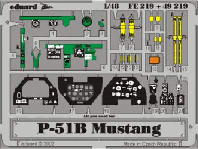 P-51B 1/48 - Tamiya - - image 1