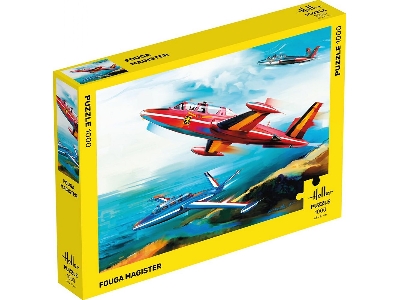 Puzzle Fouga Magister 1000 Pcs. - image 1