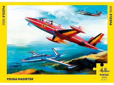 Puzzle Fouga Magister 1000 Pcs. - image 3