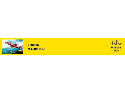Puzzle Fouga Magister 1000 Pcs. - image 5