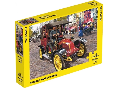 Puzzle Renault Taxi De Paris 500 Pcs. - image 1