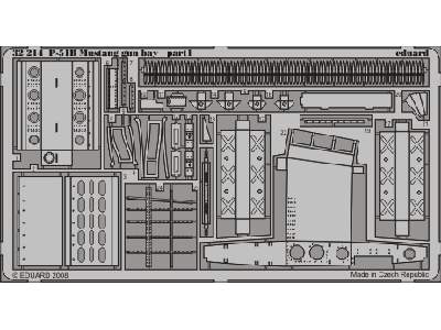 P-51B gun bay 1/32 - Trumpeter - image 1