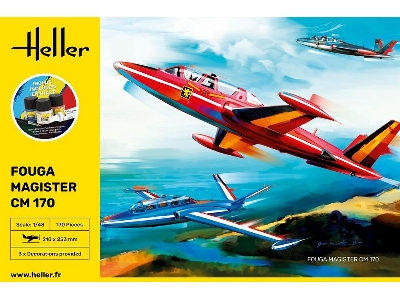 Fouga Magister Cm 170 - Starter Kit - image 3