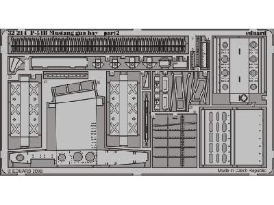 P-51B gun bay 1/32 - Trumpeter - image 3