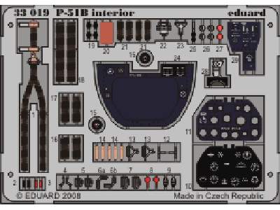 P-51B interior S. A. 1/32 - Trumpeter - image 1