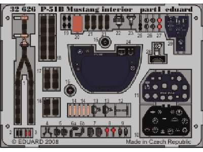 P-51B interior S. A. 1/32 - Trumpeter - image 1