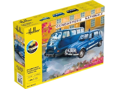 Renault Estafette + Renault 4tl Gendarmerie Set - Starter Kit - image 1