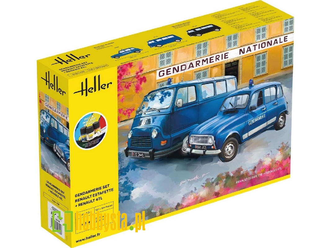 Renault Estafette + Renault 4tl Gendarmerie Set - Starter Kit - image 1