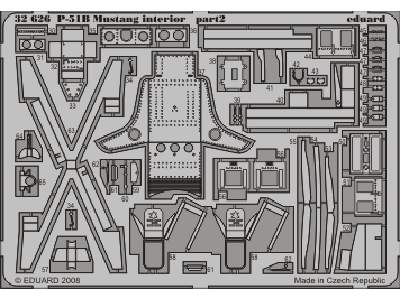 P-51B interior S. A. 1/32 - Trumpeter - image 3