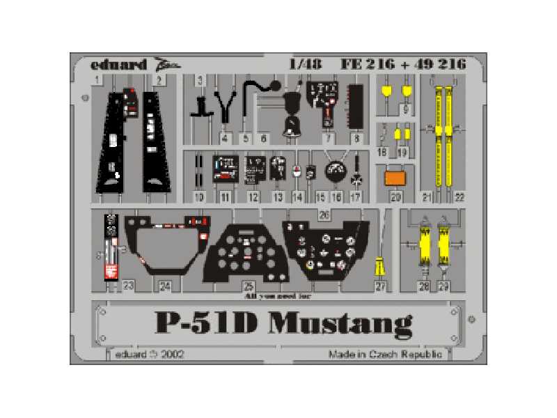 P-51D 1/48 - Tamiya - - image 1