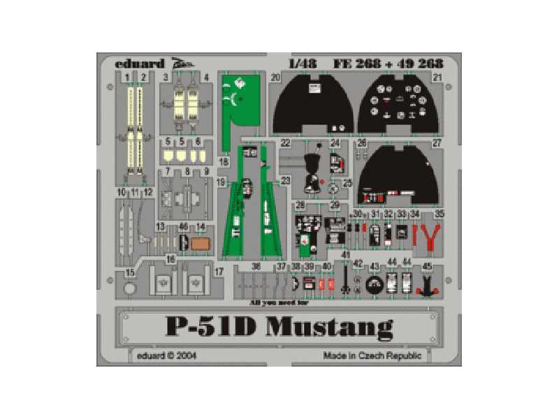 P-51D 1/48 - Hasegawa - image 1