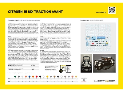 Citroen 15 Six Traction Avant - Starter Kit - image 4