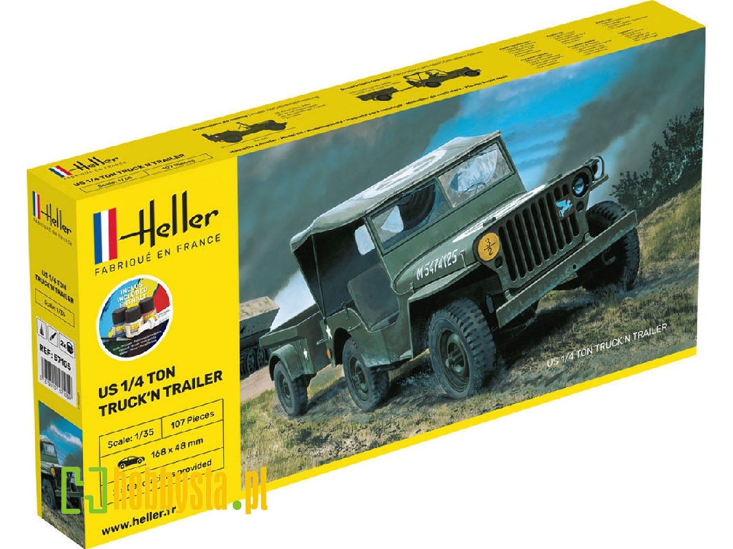 Us 1/4 Ton Truck'n Trailer - Starter Kit - image 1