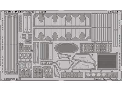 P-51D exterior 1/32 - Trumpeter - image 1