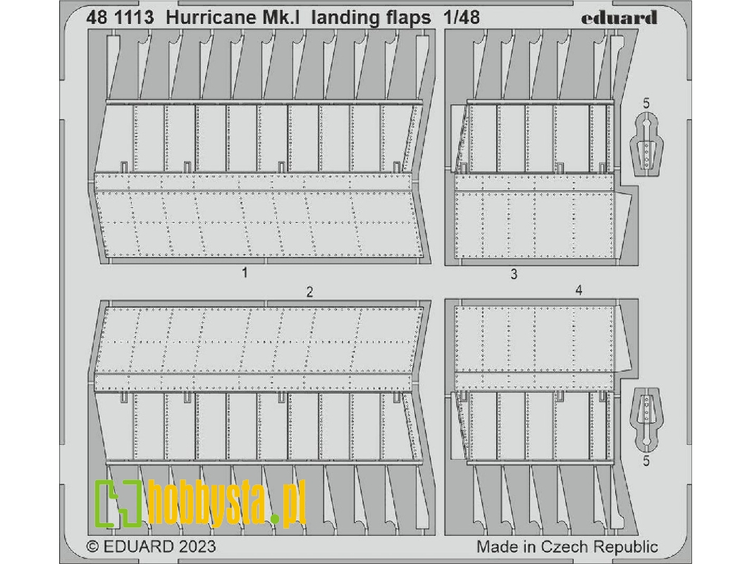 Hurricane Mk. I landing flaps 1/48 - HOBBY BOSS - image 1