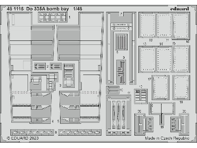 Do 335A bomb bay 1/48 - TAMIYA - image 1