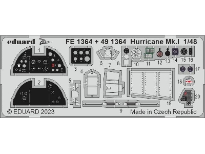 Hurricane Mk. I 1/48 - HOBBY BOSS - image 1