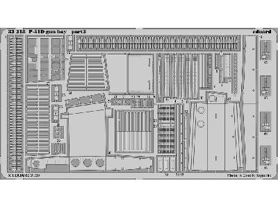 P-51D gun bay 1/32 - Trumpeter - image 3