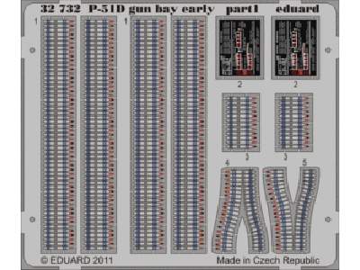 P-51D gun bay early 1/32 - Tamiya - image 1