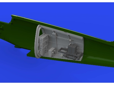 Bf 109F radio compartment PRINT 1/72 - EDUARD - image 2