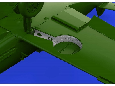 Bf 109F wheel bays rounded PRINT 1/72 - EDUARD - image 6