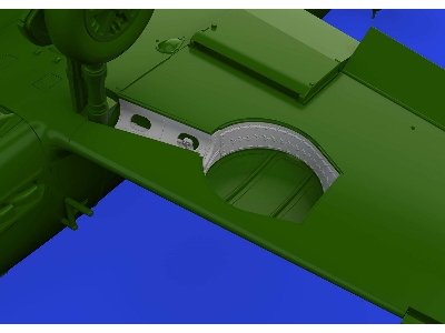 Bf 109F/ G wheel bays angular PRINT 1/72 - EDUARD - image 2