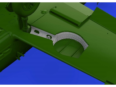 Bf 109F/ G wheel bays angular PRINT 1/72 - EDUARD - image 5